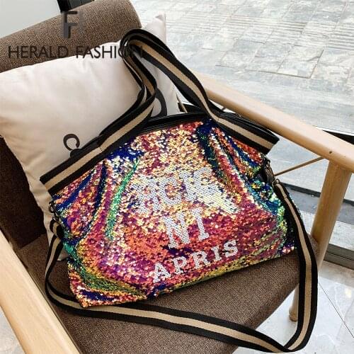 FH HERALD FASHION Womens Shiny Bags