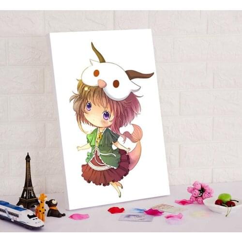 Diy digital painting Capricorn modular painting cartoon poster diy oil painting birthday gift home decor for kids room
