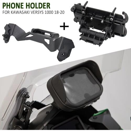 Motorcycle GPS Smart Phone Navigation Mount Bracket Fit For Kawasaki Versys 1000 VERSYS1000 2018 2019 2020