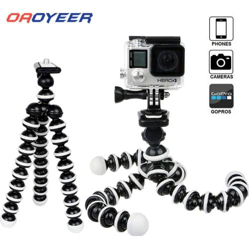 Octopus Flexible Tripod Stand Gorillapod for Phone Telefon Mobile Phone Smartphone Dslr Camera Table Desk Mini Tripod With Clip