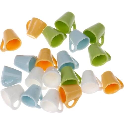 Mini Resin Mug Model Simulation Japanese Style Water Cup Toy Dollhouse Miniature Accessories