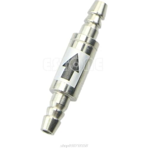 New Stainless Steel CO2 One Valve Way Check For Aquarium CO2 Diffuser Regulator J07 21 Dropship