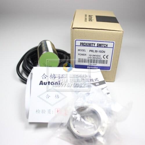 [Original authentic] Autonics proximity switch PRL30-10DN extended three-line NPN normally open