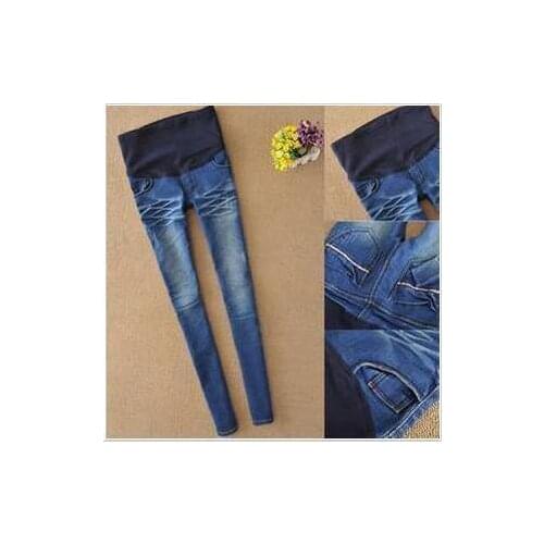 Maternity Adjustable Elastic Abdominal Pants Jeans for Pregnant Women 2015 New Fashion Clothes Pencil Trousers Roupas Femininas