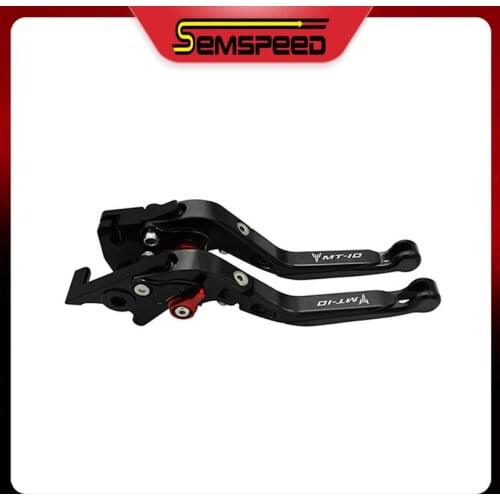 Folding Extendable Handle Levers For YAMAHA MT-10 FZ-10 MT 10 FZ 10 2016-2018 2019 2020 SEMSPEED Motorcycle CNC Clutch Levers