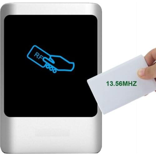 Smar Biometric Smart Card Access Control Panel Standalone 13.56MHZ Card Door Access Control System IP65 Waterproof Card Reader