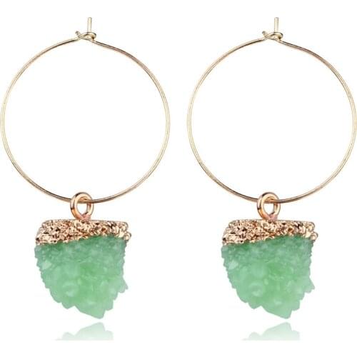 Vintage Resin Ice Flower Ball Dangle Earrings Oversized Round Hollow Earrings Women Exaggeration Fashion Jewelry Holiday Gift