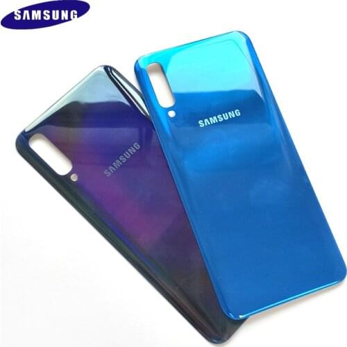 Official Samsung A50 Battery Back Cover Rear Door Housing Case For Galaxy A 50 A505 A505F Protective Replacement Parts &Logo