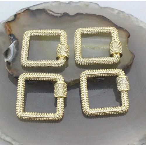 20*20mm 5pcs/lot Cz heart shape clasp,cubic zirconia micro pave accessories,closure bracelet/necklace component