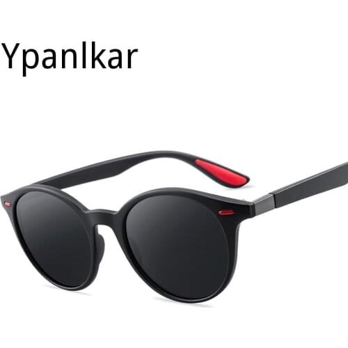 2021 Fashion Polarized Sunglasses Round Sunglasses Polarized Male Driver Driving Sunglasses Male Trend Driving