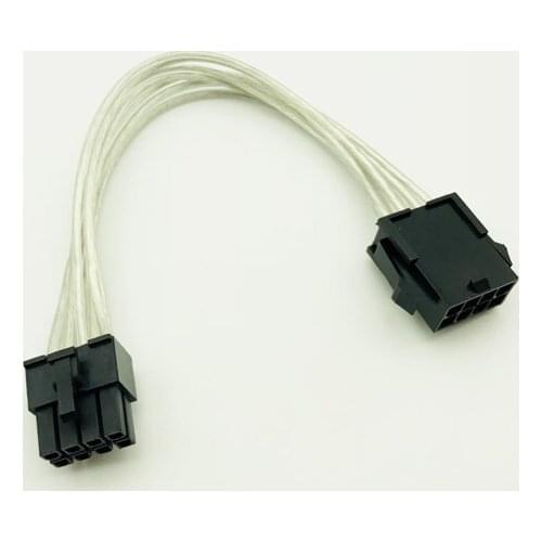 5PCS PCI Express 8Pin Extension Cable 8Pin to 8Pin GPU Graphic Card Power Supply Cable Cord Wire 18AWG 20cm for BTC Miner Mining