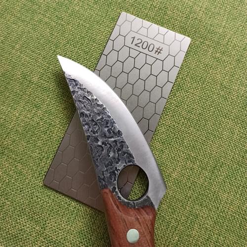 Diamond Knife Sharpening Stone 400#600# 1000# Knife Sharpener Ultra-thin Honeycomb Surface Whetstone Grindstone Tool