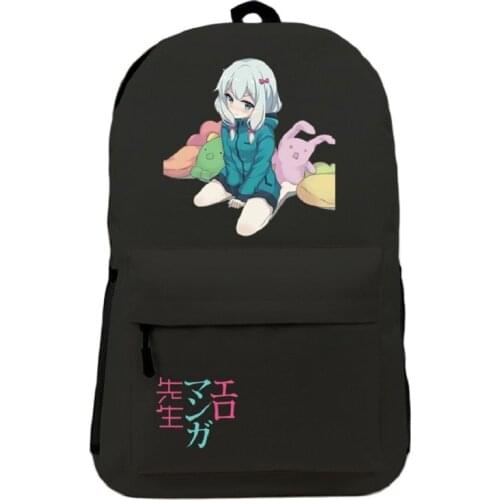 Anime Cartoon Izumi Sagiri Masamune Izumi Yamada Elf Rucksack School Student Backpacks