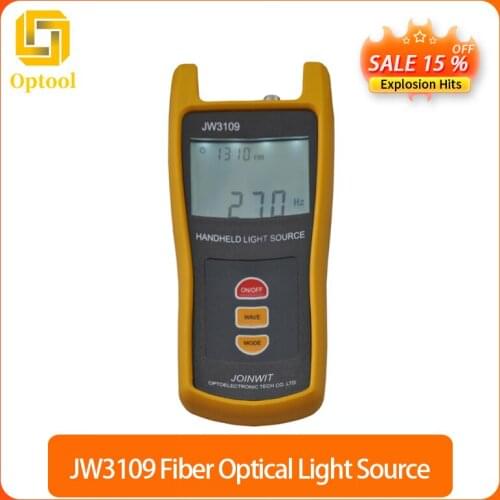 Joinwit JW3109 Three Wavelength 1310/1490/1550nm Handheld Fiber Optical Light Source Suitable for power meter Free Shipping