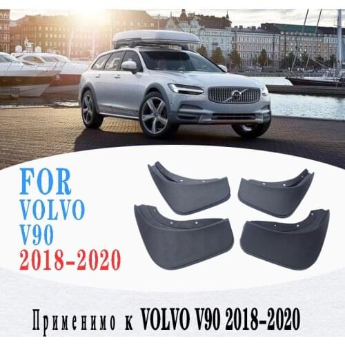 Mud flaps For 2018-2020 Volvo v90 mudguards Mud flap splash Guard Mudflaps mudguard car acessories auto styline 4PCS