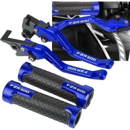 For YAMAHA FZR600 1994-1999 1995 1996 1997 1998 CNC Aluminum With logo Motorcycle Accessories Brakes Clutch Levers Handle Grips