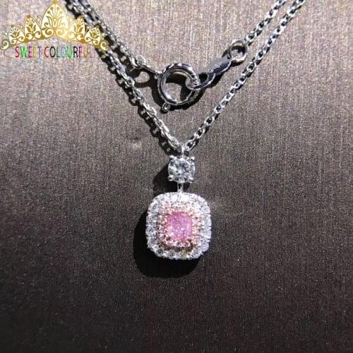 1 Carat ct Wedding yellow Moissanite Diamond Ring Genuine 18K 750 White Gold D color VVS H0010