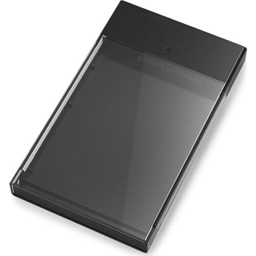 HDD Enclosure Transparent 2.5 inch HDD Case SATA to USB 3.0 Adapter High Speed Box Hard Drive Enclosure For Samsung Seagate SSD