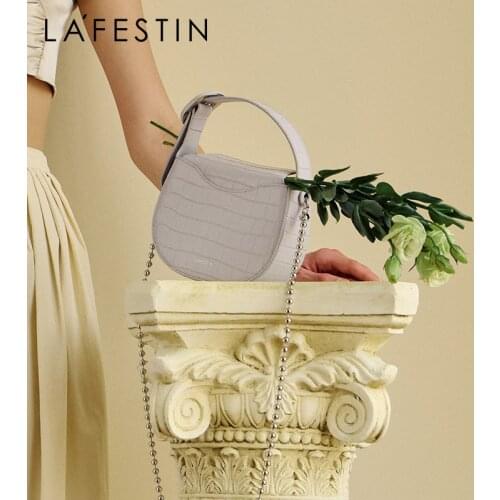 La Festin Women's Gray Bags
