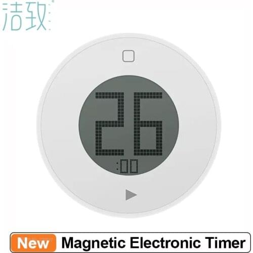 Jiezhi Magnetic Electronic Timer LCD Screen Kitchen Cooking Timers Kitchen Reminder Alarm Countdown Timing Use For Multi-scene