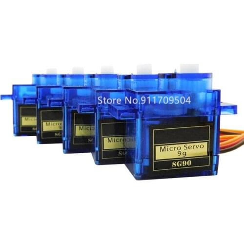 SG90 9G miniature mini steering gear suitable for fixed-wing RC airplane 250 450 helicopter car toy motor
