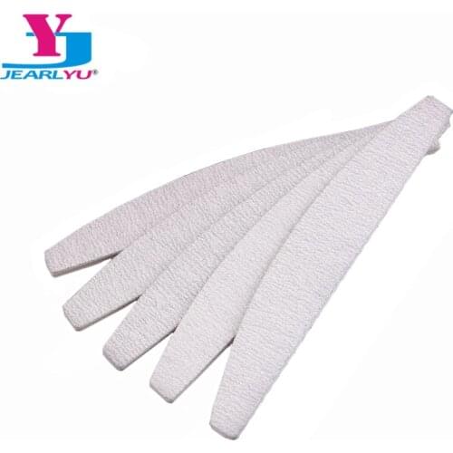 5pcs Boat Grey Nail File Professional Sanding Nail Files & Buffer Disposable Nailfile Block UV Gel Salon Manicure Tools Supplier