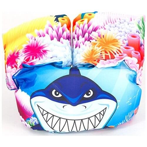 Hot Puddle Jumper Swimming Pool Cartoon Life Jacket Safety Float Vest for Kids Baby DO2