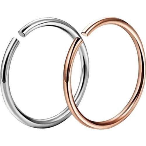 Nose Piercing Woman Jewelry Stainless Steel Earrings Lip Ring Universal Female Accessories Simplicity Sexy Women Body Piercings
