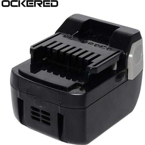 Ockererd 14.4V 4000mAh Power Tool Lithium Battery Replacement For Hitachi BSL14300 CJ14DSL BSL1440 CR14DSL BSL1415 Batteries