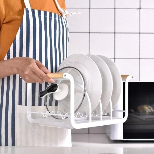 Dish Rack Plate Rack Stand Pot Lid Holder Drainboard Drying Drainer Storage Holder for Kitchen Counter Sink Sturdy DrainBoard
