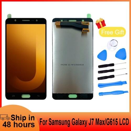 LCD For Samsung Galaxy G615 LCD With Touch Screen Digitizer Assembly For samsung j7 max display