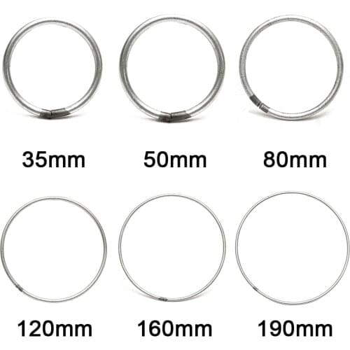 1Pc Metal Dream catcher Round Hoop Ring For DIY Manual Wicker Crafts Durable Handmade Hoop Dreamcatcher Material Accessories #20