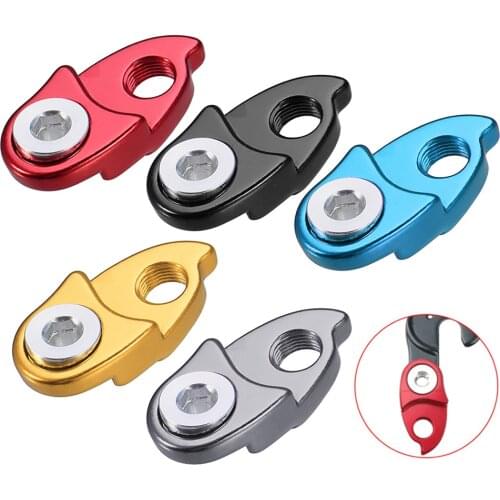 1PC Multicolor Aluminum Bicycle Rear Derailleur Bike Frame Gear Tail Hook Road Bike MTB 10/11 Speed Hanger Extension Accessory