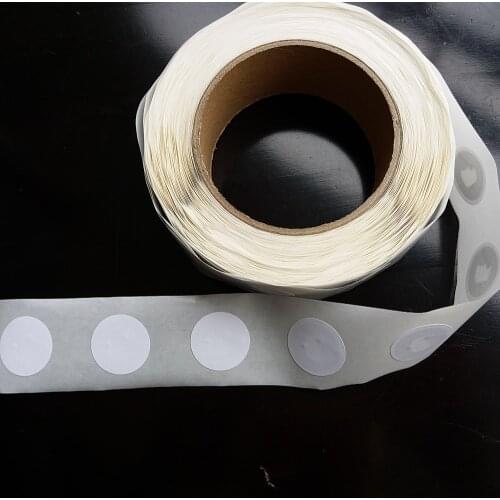 100pcs NTAG216 NFC TAG NFC Forum Type 2 Tag All NFC Phone Available NFC Adhesive Labels Dia.25mm