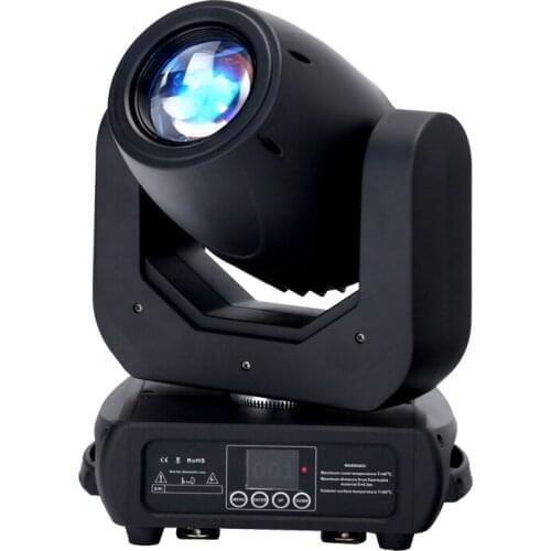 Big Sale 150W Lyre LED Moving Head Spot Gobo Light With Powercon 7 Colors+White Stage Moving Head Beam For Studio Event