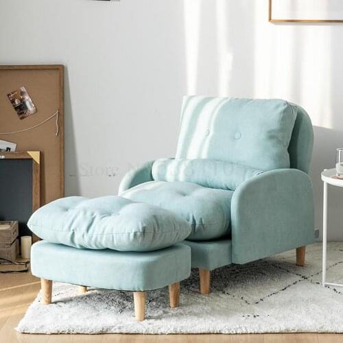 Lounger Sofa Tatami Northern Europe Single Sofa Living Room Balcony Net Red Leisure Small Family Sofa Bed