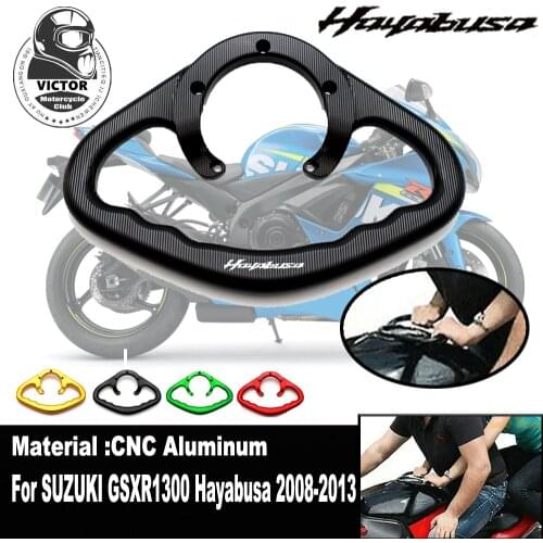 For SUZUKI GSXR1300 HAYABUSA GSXR600 GSXR750 CNC Motorcycle Passenger Handles The Fuel Tank Grab Bar Handle Armres