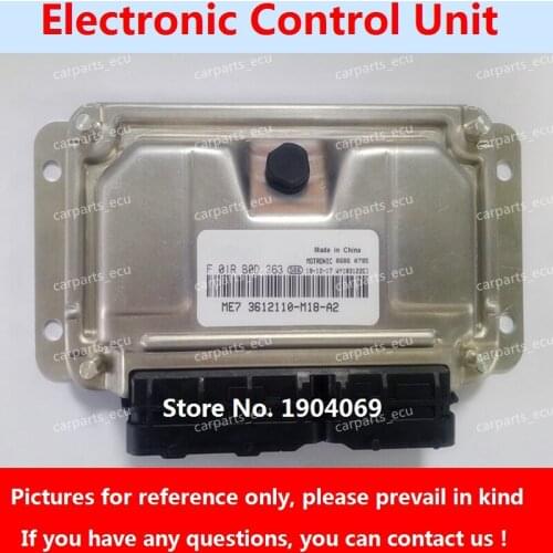F01R00D363 F01RB0D363 3612110-M18-A2 M7.9.7 ECU Electronic Control Unit 0261B05881 GW491 For Great Wall/Tengyi/Saijun Car