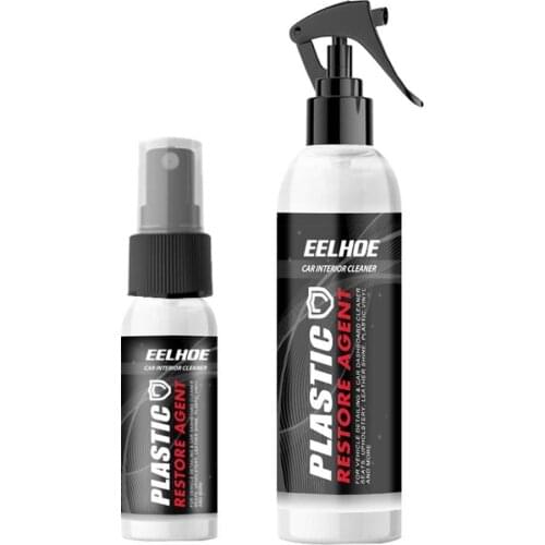 Hot 30ml Car Plastic Parts Retreading Agent Instrument Panel Agent Automotive Interior Cleaning