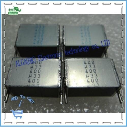 Thousand layer cake 0.33 uf membrane capacit 330 nf 334/400 v P = 15 mm