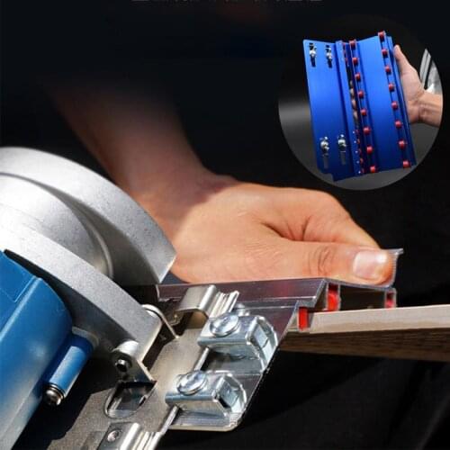 Adjustable 45 Degree chamfering Machine Angle Cutting Tool Masonry Tile Marble Chamfering Guide Locator Construction Tool