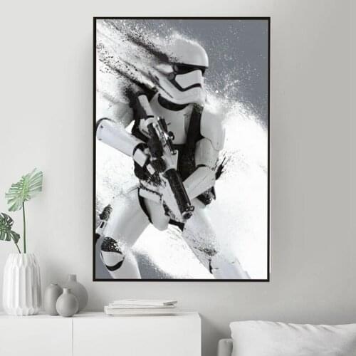 Stormtrooper Classic Movie Role Wall Art Home Decor Diamond Painting Mosaic 5D DIY Full Drill Cross Stitch Kits Embroidery