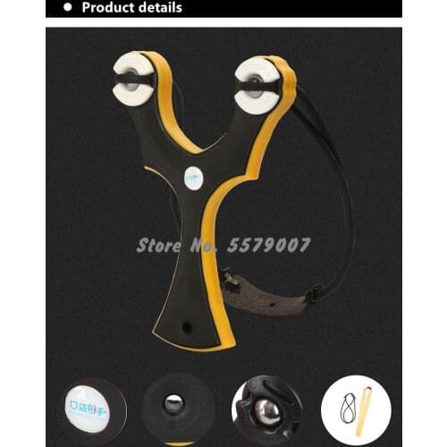 Binding Card Ball Slingshot Catapult Outdoor Leisure Shooting Simpleshot Slingbow Install Flat Rubber Band Round Shots