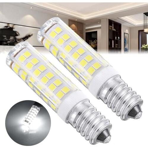 1/2pcs LED Bulb E14 7W LED Light Bulb Replace Corn Bulb Lamp For Kitchen Range Hood Chimney Fridge Cooker