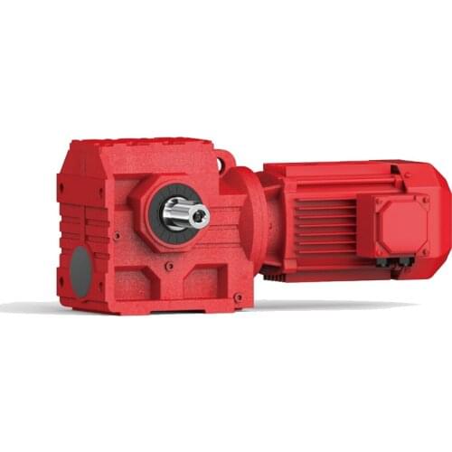 Helical worm gear motor reducer Input Speed:1400rpm