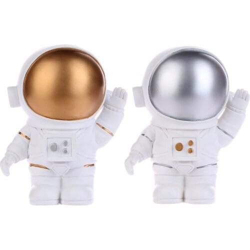 1pcs Creative Miniatures Astronaut Spaceman Model Home Decoration Crafts Fashion Home Bedroom Decorate Supplies