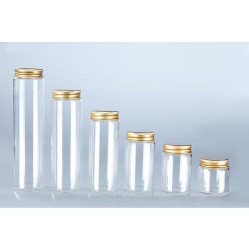 300pcs 50ml 80ml 120ml 150ml 200ml 240ml Empty Wide Mouth Glass Bottles DIY Wishing Bottles Decorative Craft Vial Diameter 47mm