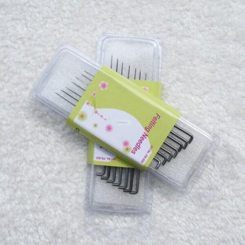 7pcs Small Size Felting Needle Wool Felt Craft Sewing Pin Kit Handmade DIY extension Tool Set