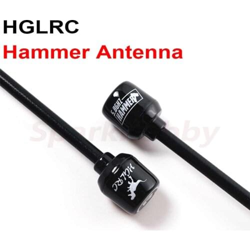 NEW HGLRC Long Range Hammer Mini RHCP Right Spin SMA IPEX MMCX Angle 5.8G Antenna For Image Transmission Through Machine FPV RC