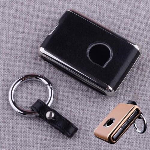 Car Remote Key Fob Cover Shell Protector Case With Key-chain Fit For Volvo S60 S80 S90 XC40 XC60 XC70 C30 V70 V90